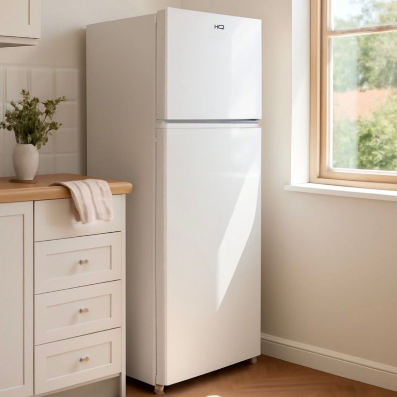 Geladeira Refrigerador Hq Defrost 230 Lts Branco Hq-230rdfs