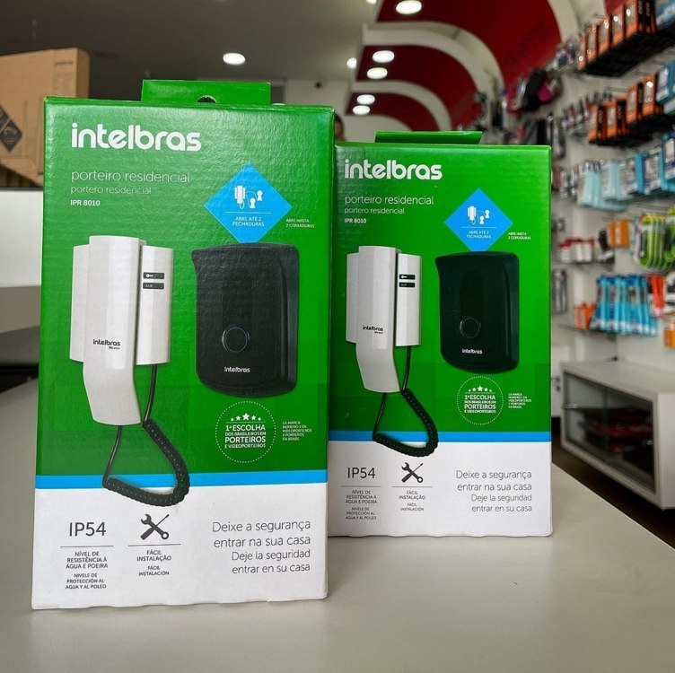 Intelbras Porteiro Residencial Ipr 1010 Preto