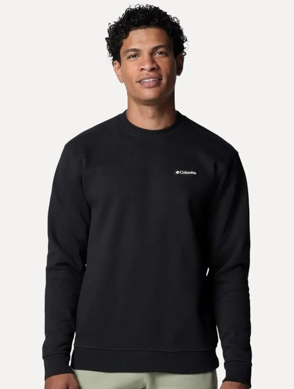 Moletom Columbia Masculino Meridian Creek Preto