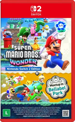 Super Mario Bros. Wonder com DLC Parque Belabel