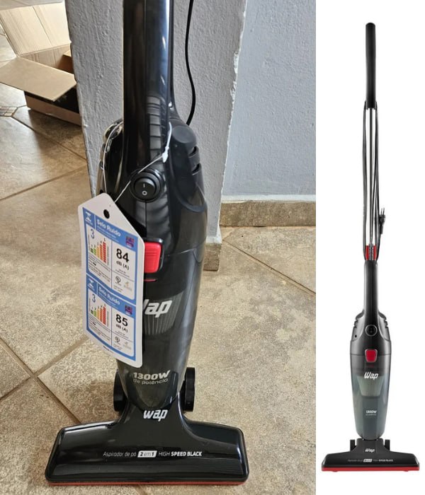 Wap Aspirador de Pó High Speed 2 em 1 1300w 220V