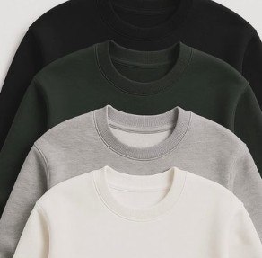 Blusa Moletom Flanelado Gola Careca Tecido Macio Premium