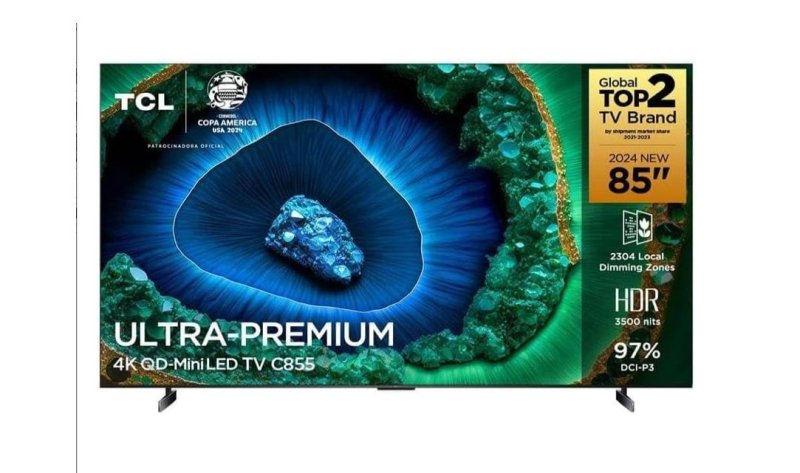 TCL Smart TV 85 Polegadas 4K QD-MiniLED C855