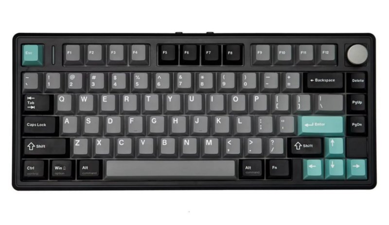 Teclado mecânico Epomaker TH80 V2