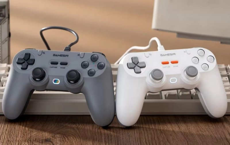 Controle GameSir Tegenaria Lite com Sticks Hall Effect, 1000Hz e Botões Traseiros Programáveis, Com fio
