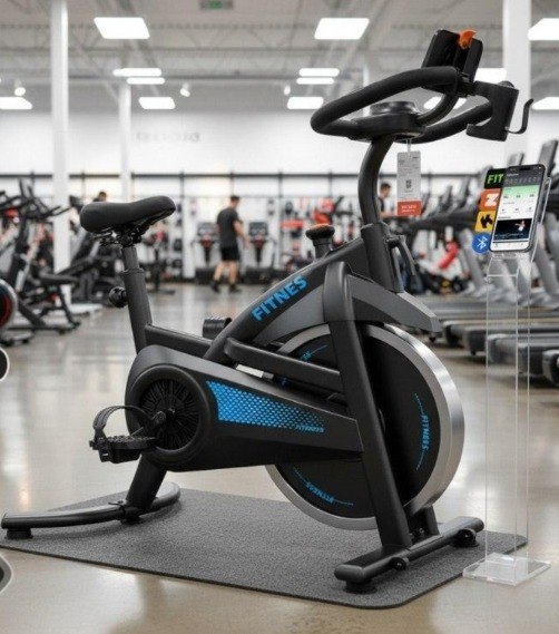 Bicicleta Spinning Com Roda De Inércia De 13kg