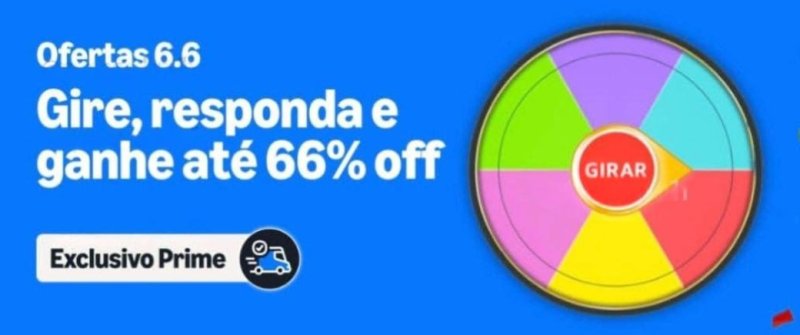 Nova Roleta no APP Amazon (Selecionados)