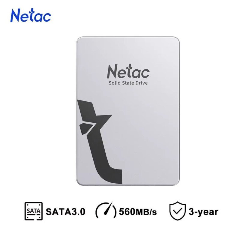 SSD Sata Netac Case de alumínio