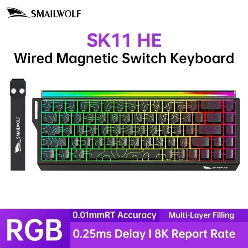 Teclado Magnético SMAILWOLF SK11 68HE