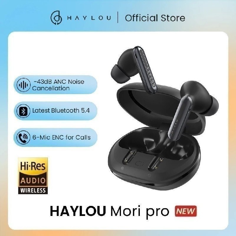Haylou Mori PRO com cancelamento de ruído ANC 43db