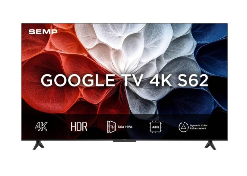 Smart TV 4K de 55 Polegadas SEMP 55S62