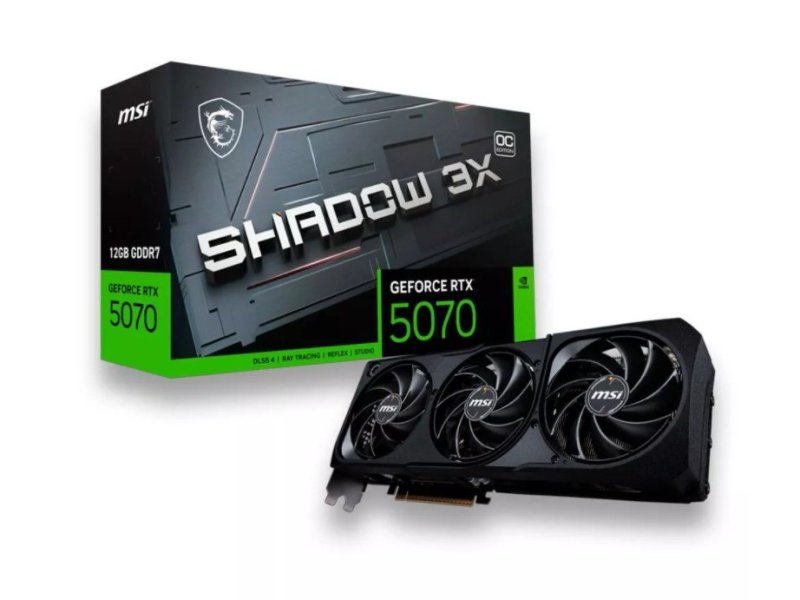 MSI RTX 5070 Shadow 3X OC de 12GB