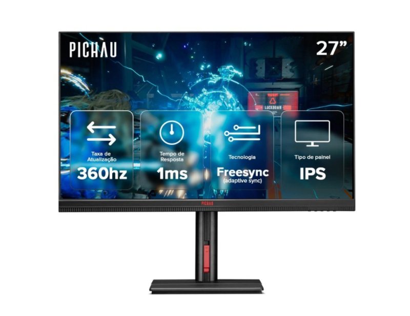 Monitor Gamer Pichau Quantum 27" Mini LED, QHD, 360Hz