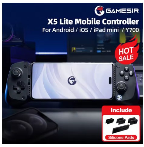 Controle GAMESIR X5 LITE com preço surreal