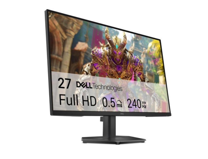 Monitor Dell Gaming 27" IPS, Full HD, 240Hz, 0.5ms