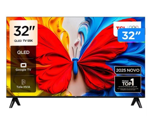 TCL 32" Smart TV Full HD QLED 35S5K - Google TV