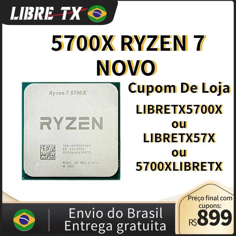 Processador AMD Ryzen 7 5700x NOVO