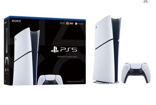 PlayStation 5 Edição Digital 825GB com 1 Controle Branco Sony