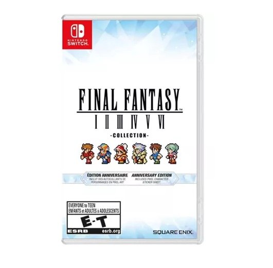 Jogo Final Fantasy I-VI Pixel Remaster Collection Anniversary Edition