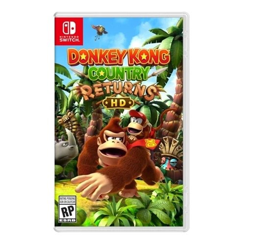 Jogo Donkey Kong Country Returns HD para Switch