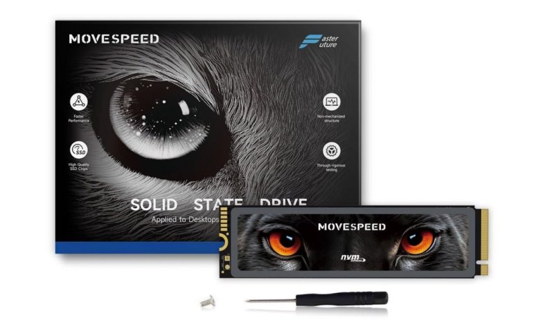 SSD NVME Movespeed 1TB Gen4 7450 MB/s