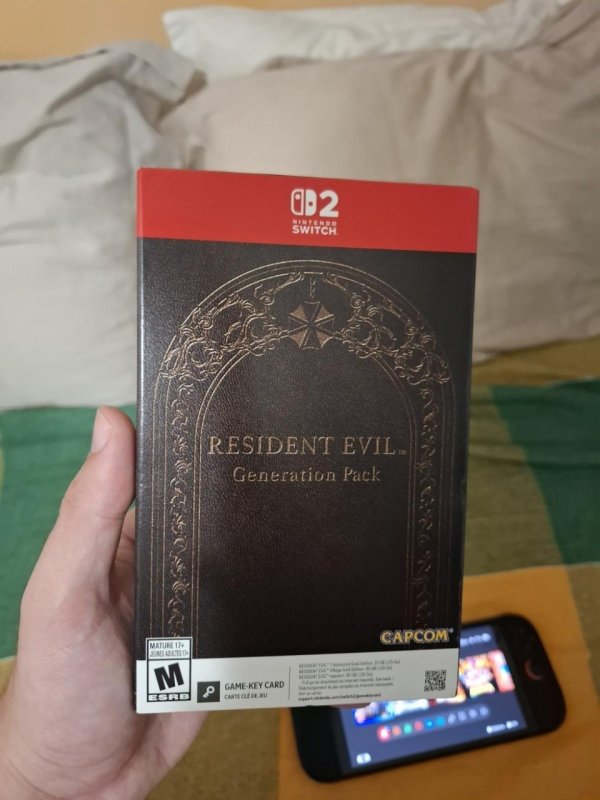 Resident Evil Generation Pack Nintendo Switch 2 (7, 8 e Requiem) com Frete Grátis