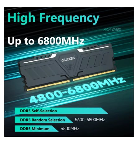 GUDGA DDR5 RAM 8GB 5600Mhz