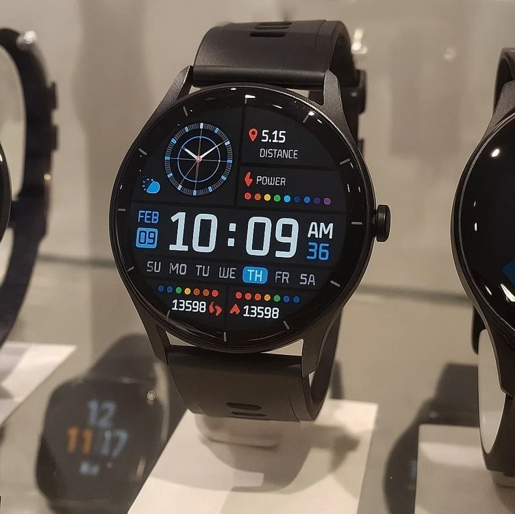 Smartwatch PEJE com Pulseira Extra e Tela Touch HD 1.28"