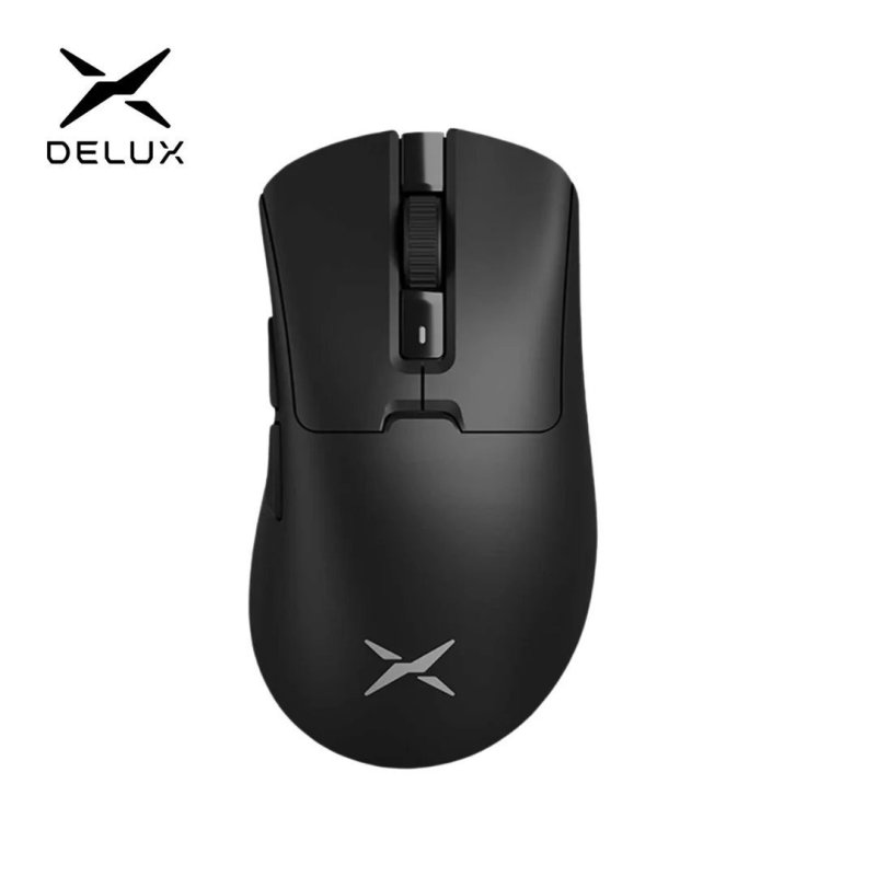 Mouse Gamer Delux M900 Pro, PAW3395 com base de carregamento