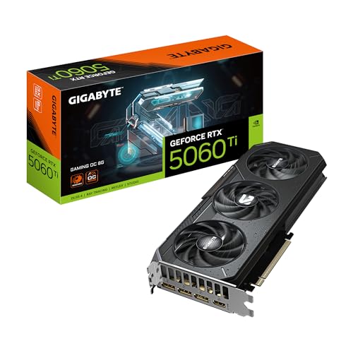Gigabyte Placa de vídeo GeForce RTX 5060 Ti GAMING OC 8G