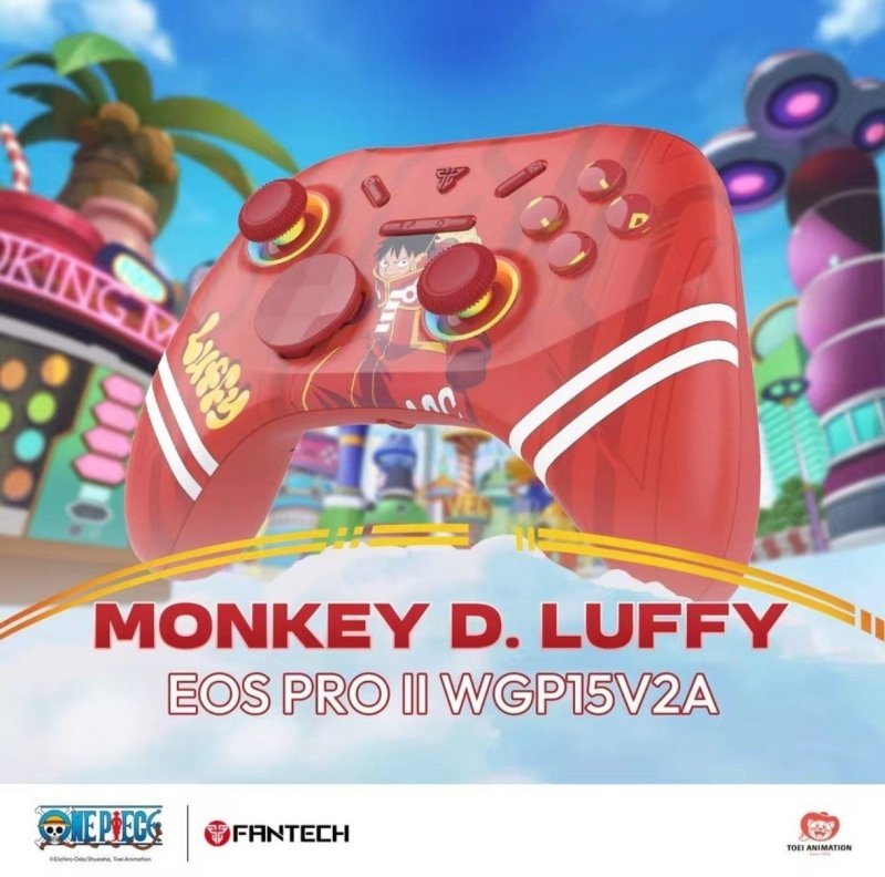 Controle de Jogo Sem Fio FANTECH One Piece EOS PRO II WGP15A 1000Hz