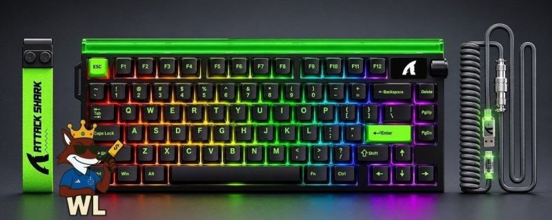 Teclado Magnético Attack Shark R85 HE
