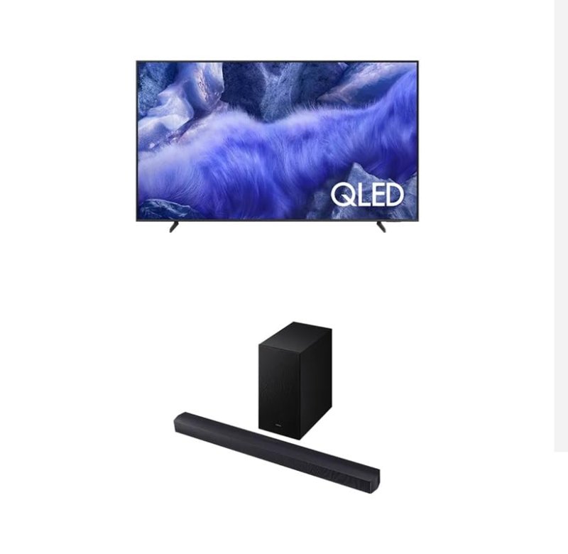 Samsung Combo Vision AI TV 65" QLED 4K QEF1 + Soundbar HW-B450F