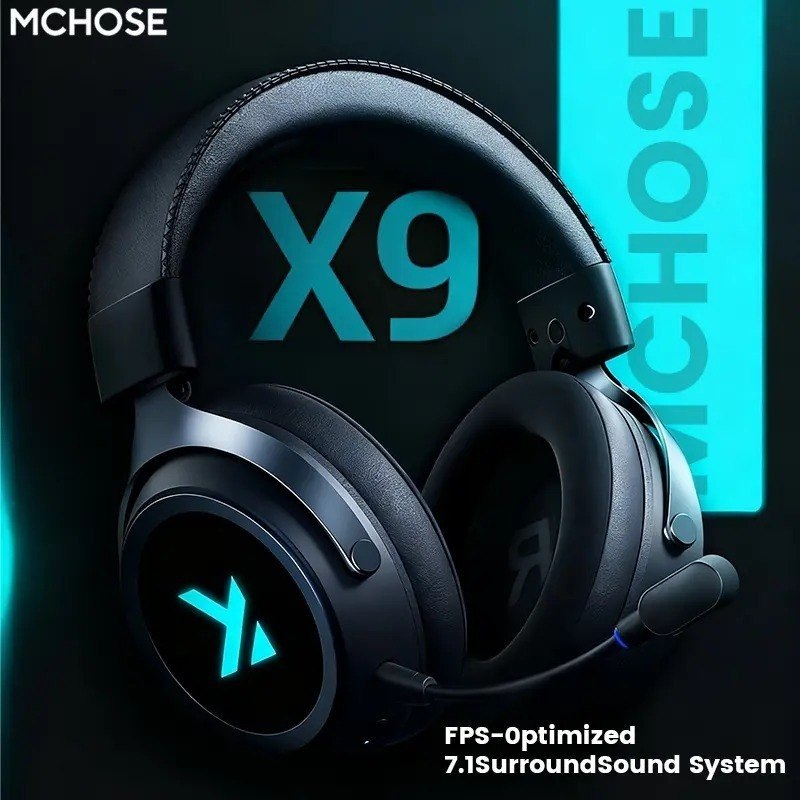 Headset Mchose X9 Sem Fio RGB