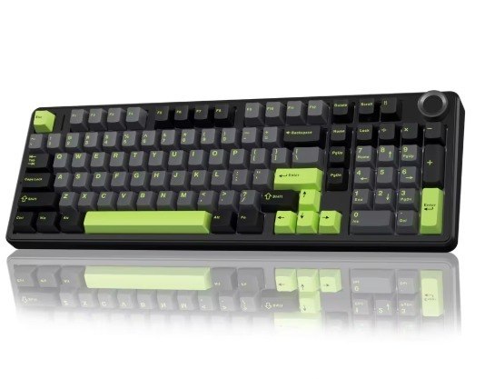 Teclado Mecânico AULA F99 Pro Tri-mode 8000mAh, Hot Swappable + Knob