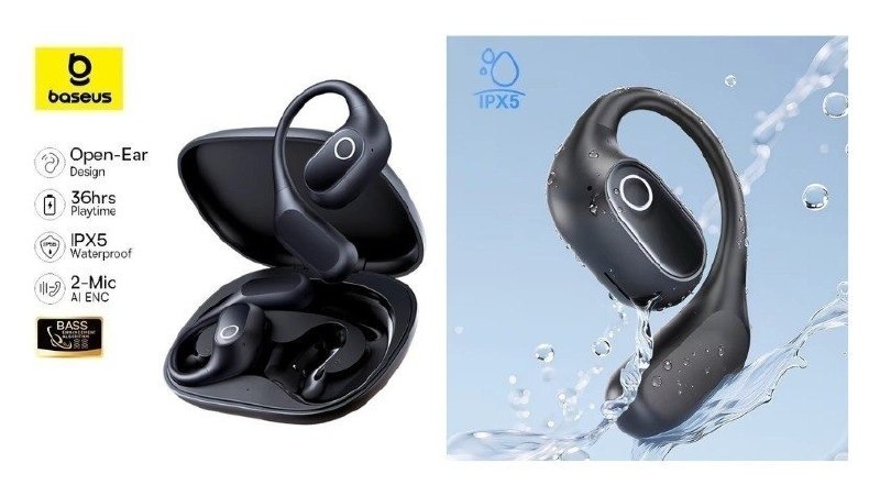 Fone Baseus Eli 2i Fit, BT 6.0, IPX5