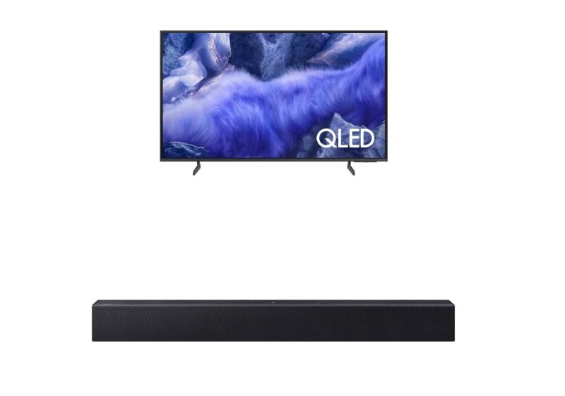 Samsung Combo Vision AI TV 55" QLED Ultra 4K QEF1 + Soundbar Samsung HW-B400F