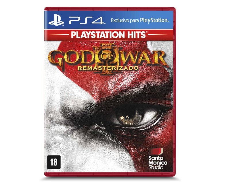 Jogo God Of War III Remasterizado Hits para PS4
