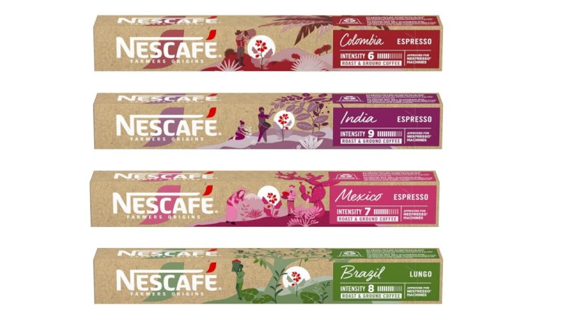 10 unidades de Cápsulas Nescafé Farmers Origins