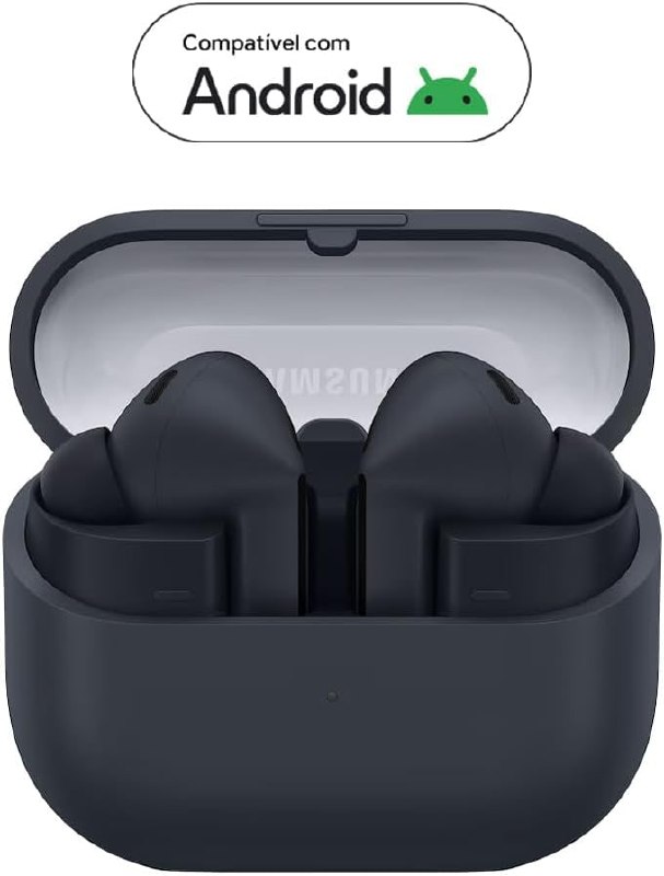 Samsung Galaxy Buds3 FE - Fone de Ouvido - Galaxy AI - Preto