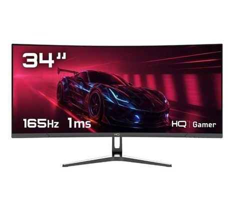 Monitor Gamer 34" Curvo 1ms, 165Hz, UltraWide (QHD)