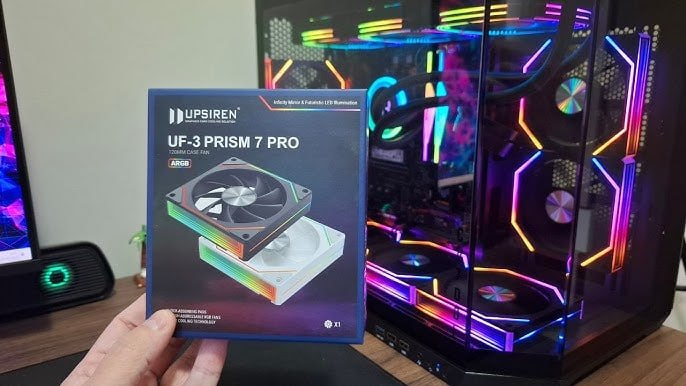 Kit 5 Fans PRISM 7 PRO Back ARGB (Normal ou Reverse)