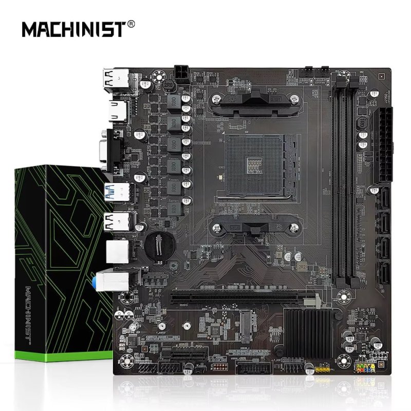Placa mãe MACHINIST B450M AM4