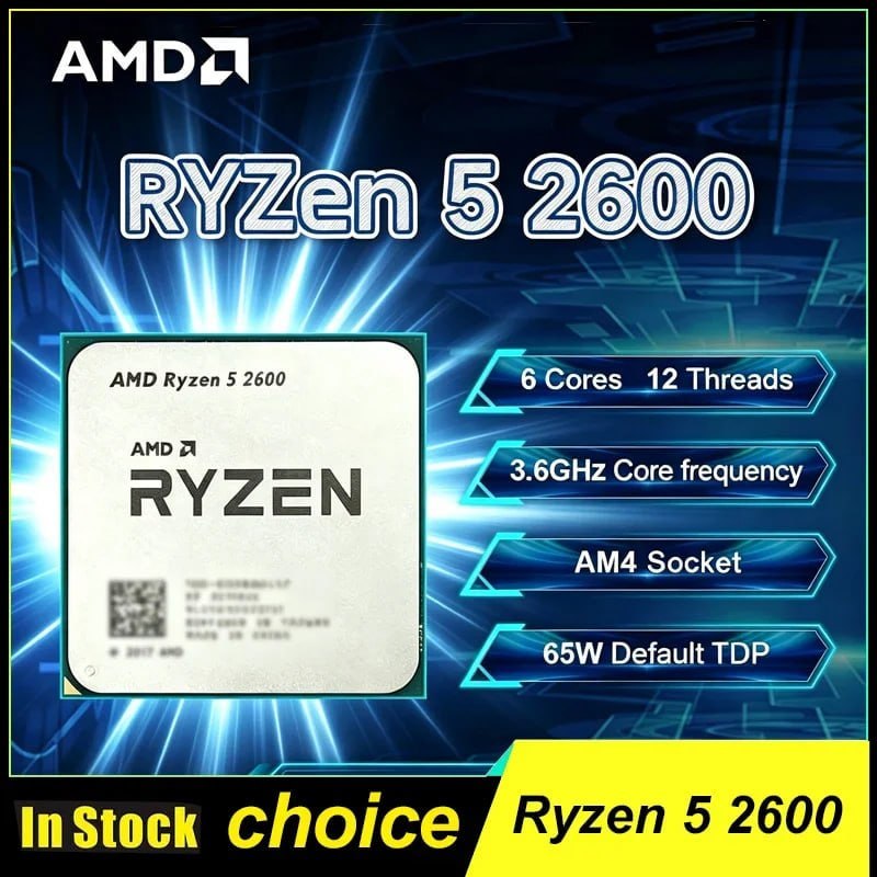 Processador Ryzen 5 2600 6/12