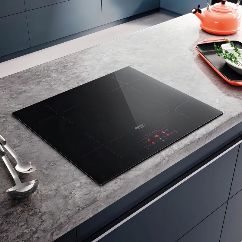 Dako Supreme Cooktop Indução 4 Bocas Preto com Trava