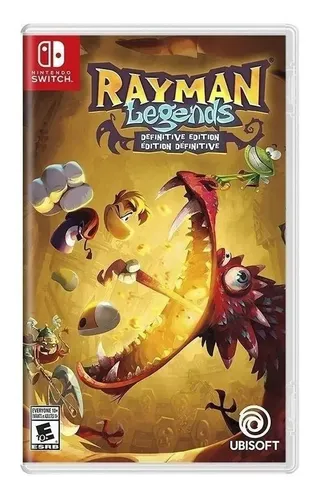 Rayman Legends: Definitive Edition em mídia física