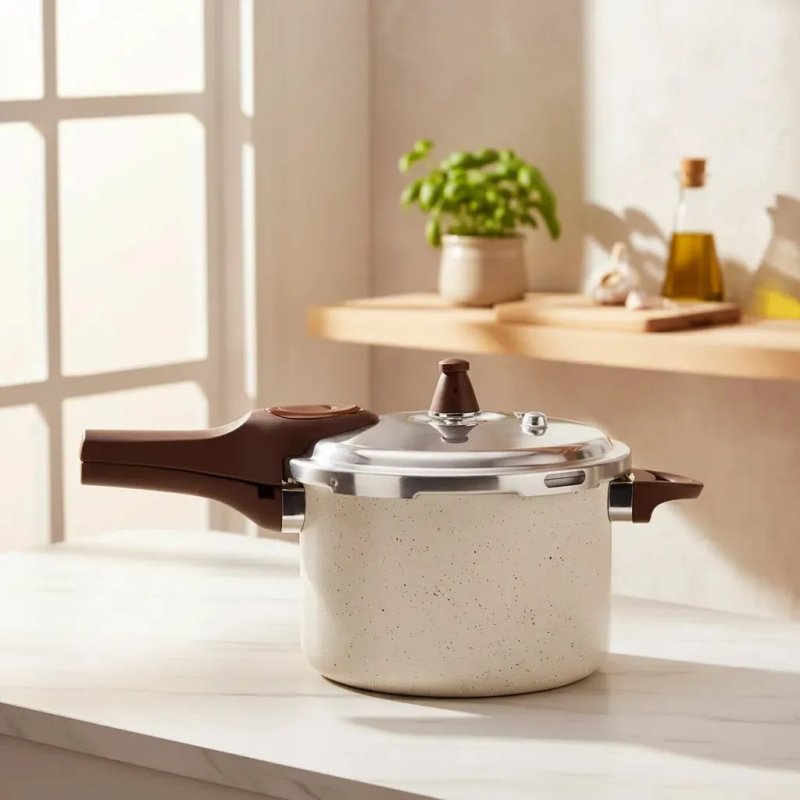 Panela De Pressão Brinox Pressure 4,2L - Ø20cm - Vanilla