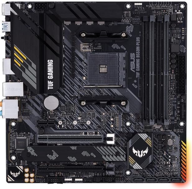 Placa-Mãe ASUS TUF Gaming B550M-PLUS AM4 mATX