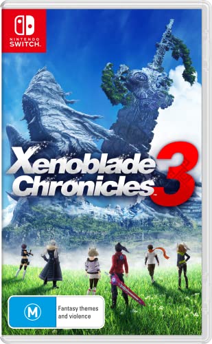 Xenoblade Chronicles 3 com capa australiana