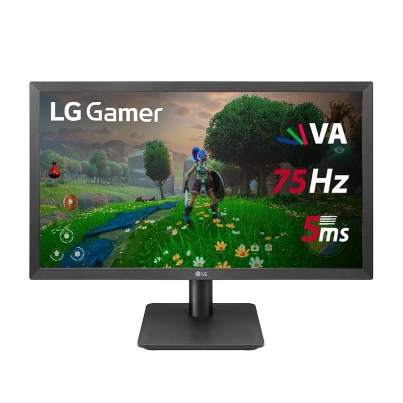 Monitor Gamer LG 21,5'' VA FHD 75Hz 5ms HDMI FreeSync Inclinação Bivolt Preto 22MP410-B.AWZM